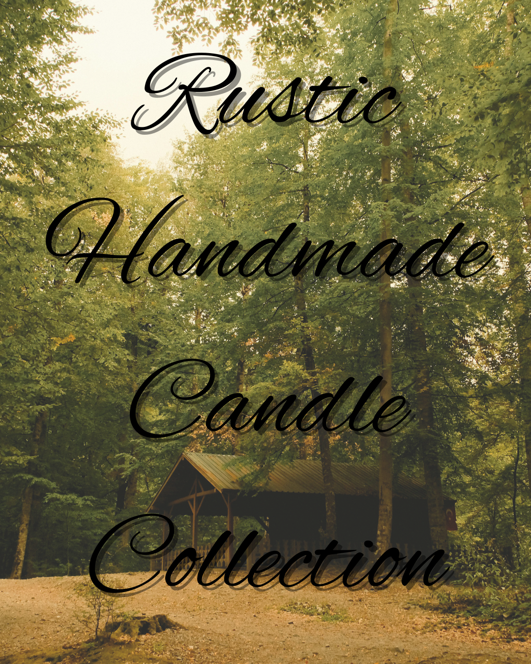 Rustic Handmade Candle Collection